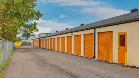 outside storage unit in Calgary