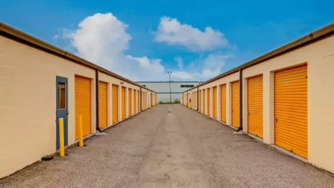 outside storage unit in Calgary