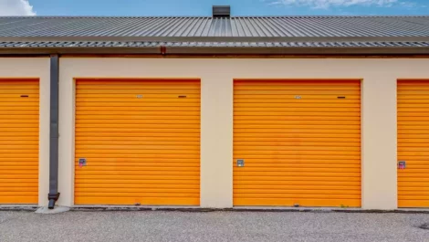 outside storage unit in Calgary