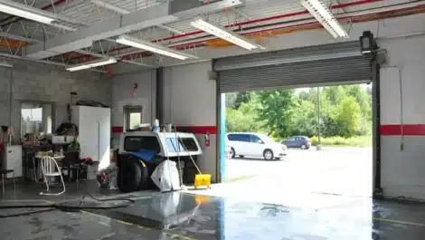 Garage door access to storage facility in Bracebride