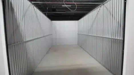 large sized self storage unit